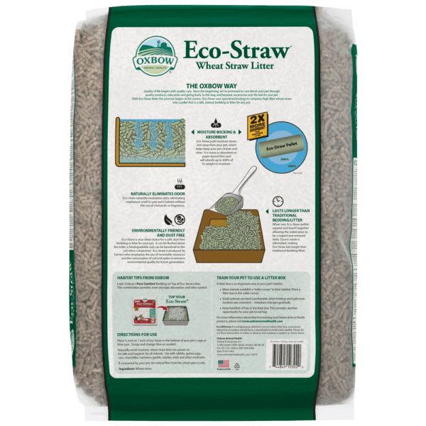 Eco-Straw Litter