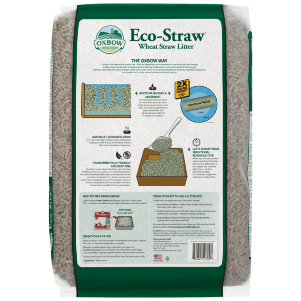 EcoStraw Litter Oxbow Animal Health